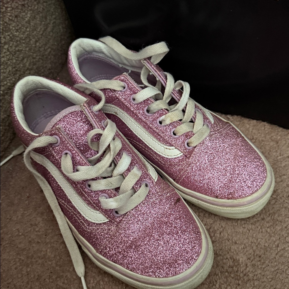 Pink Glitter Sneakers VANS
